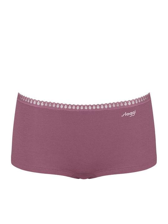 Βαμβακερά Women's Boxer 3Pack Terracotta, Mint, Dusty Pink, Light Blue