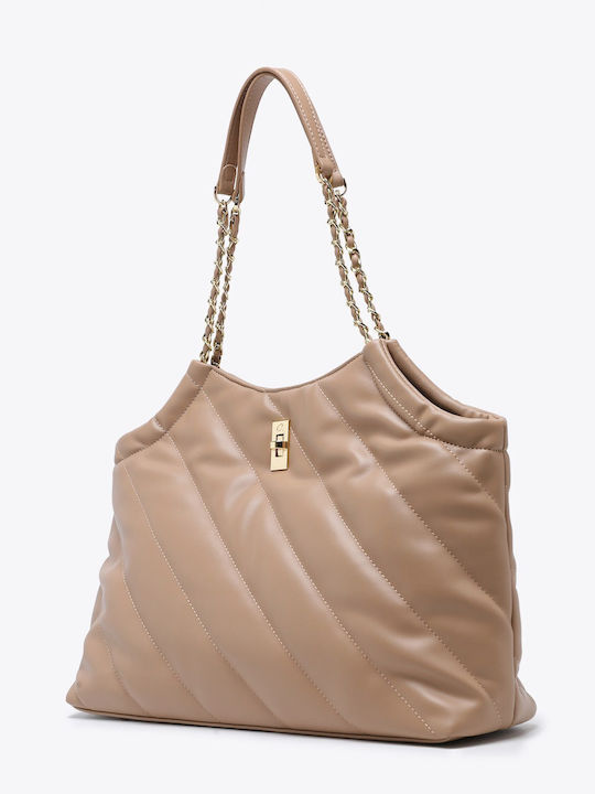 Women's Bag Shoulder Taupe