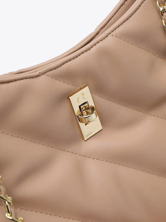 Women's Bag Shoulder Taupe