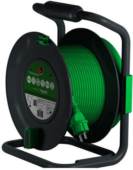 Schneider Electric 4 Plätze mit Kabel 25m Durchmesser 3 x 2.5mm² Wasserdicht Schwarz