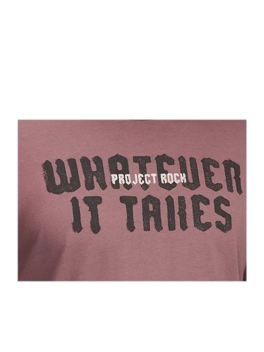 Project Rock Q3 Payoff T-shirt Purple