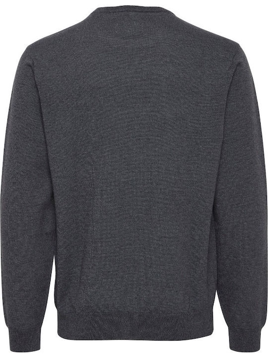 Langarm-Pullover Anthracite