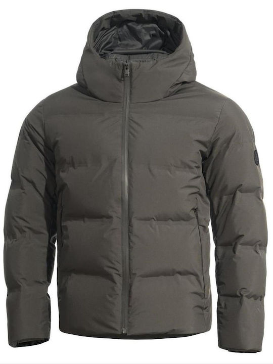 Omega Winter Jacket Puffer Waterproof Gray