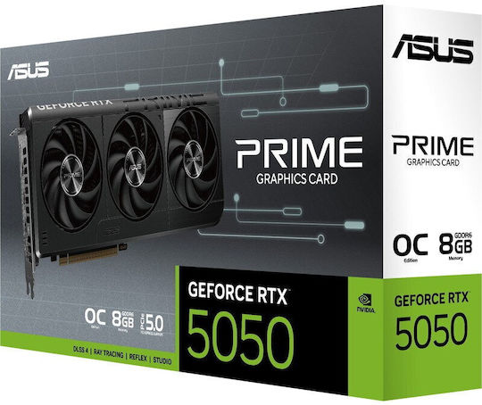 Asus GeForce RTX 5050 8GB GDDR6 Prime OC Graphics Card