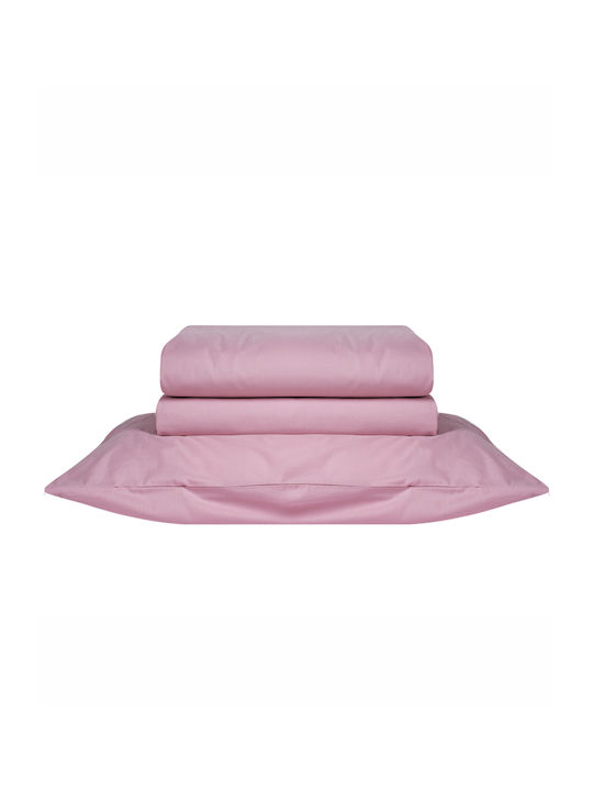 Kentia Чаршаф King Size 270x270см. Essential Розово (#FFC0CB)