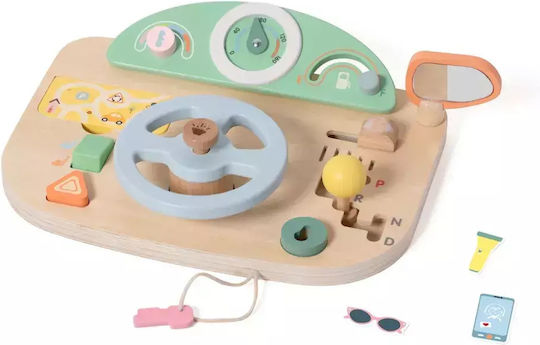 Classic World Steering Wheel made of Wood with Sounds