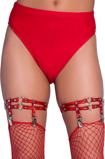Dual Strap Ζαρτίερα Thigh High Καλτσα
