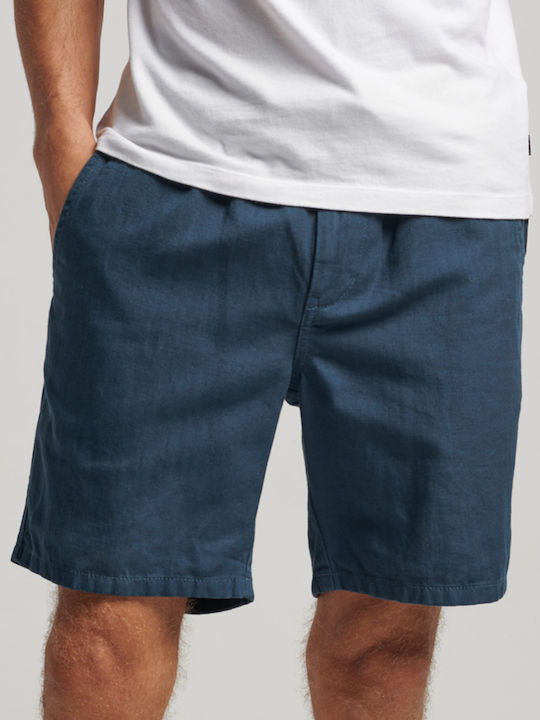 Ovin Vintage Men's Athletic Shorts Blue Bottle