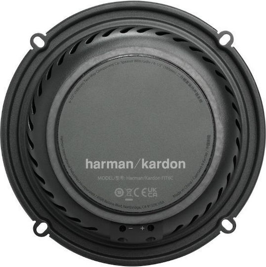 Harman Kardon Fit 6C Σετ Ηχεία Αυτοκινήτου 6.5" (Woofer)