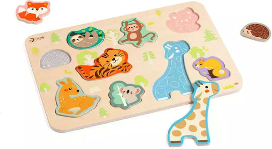 Holz Kinder Steckpuzzle Classic World