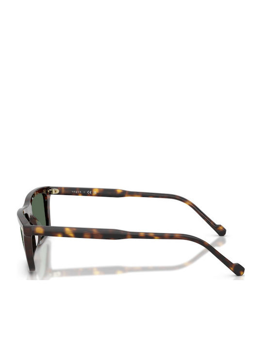 Vogue Men's Sunglasses with Brown Tartaruga Horn-Rimmed Frame and Grey Lenses VO5687S W65671
