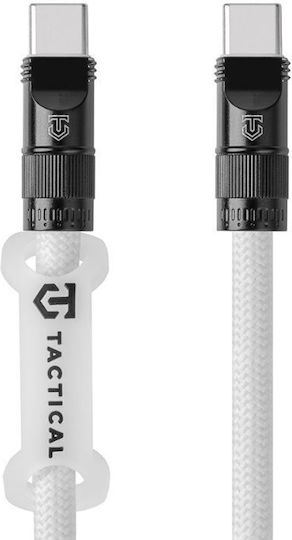 Tactical USB 2.0 Kabel USB-C männlich - USB-C 60W Weiß 1.2m (57983127165)