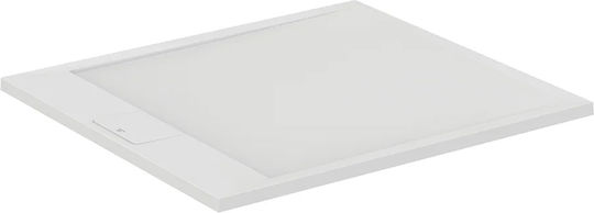 Ideal Standard Ultra Flat S I Life Правоъгълена Душ от изкуствен камък 100x90см Бял