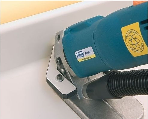 Virutex FR217S Trimmfräse 750W mit Geschwindigkeitsregelung und mit Absaugsystem