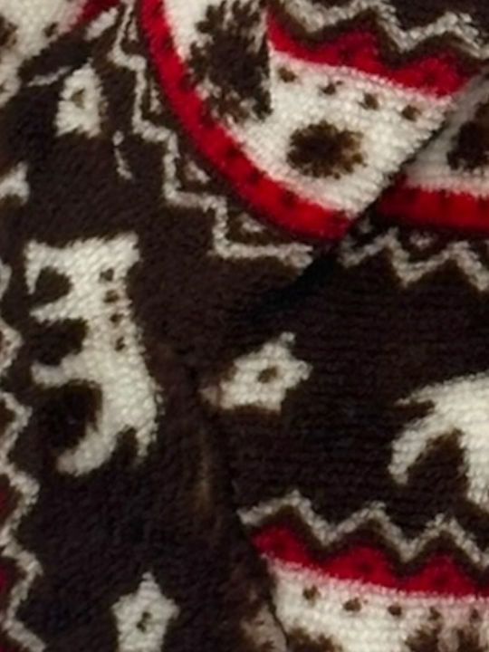 Kids Slippers Boots Brown