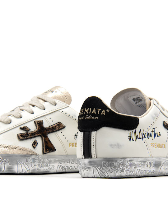Stevend Sneakers Ασημι-λευκο-μαυρο