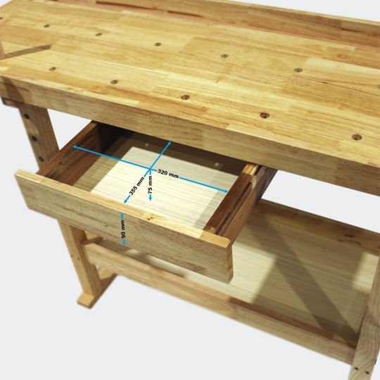 Wiltoc Πάγκος Εργασίας 145x49x86cm 62452