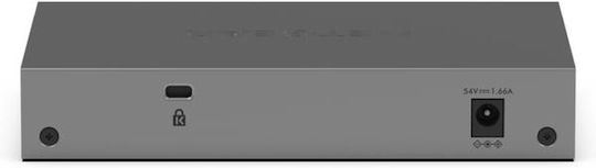 NetGear GS105PP Unmanaged L2 PoE Switch με 5 Θύρες Gigabit (1Gbps) Ethernet