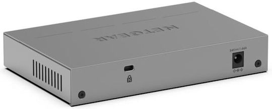 NetGear GS105PP Unmanaged L2 PoE Switch με 5 Θύρες Gigabit (1Gbps) Ethernet