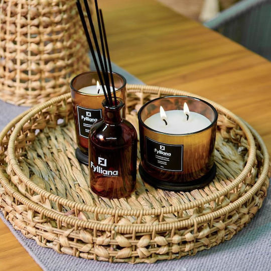 Fylliana Aromatic Candle Fl6478 In Jar With Jasmine Perfume 105gr