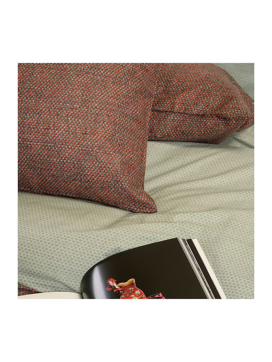 Melinen Sheet Sets Single 170x270cm. Luca Bordeaux 3pcs