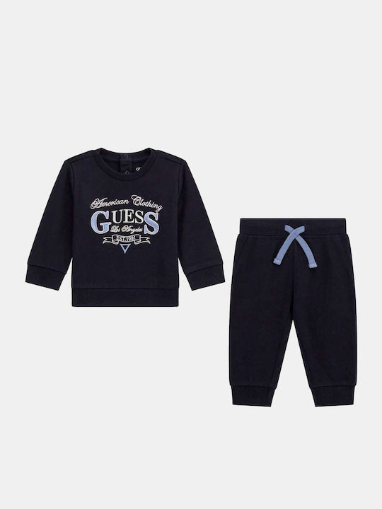 Kids Sweatpants Set Blue 2pcs