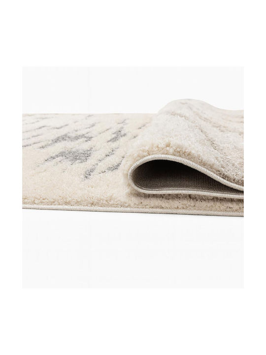 Beauty Home Puffy Art 9659 Modern Bedroom Rugs Set Gray 9659-ΣΕΤ 3pcs