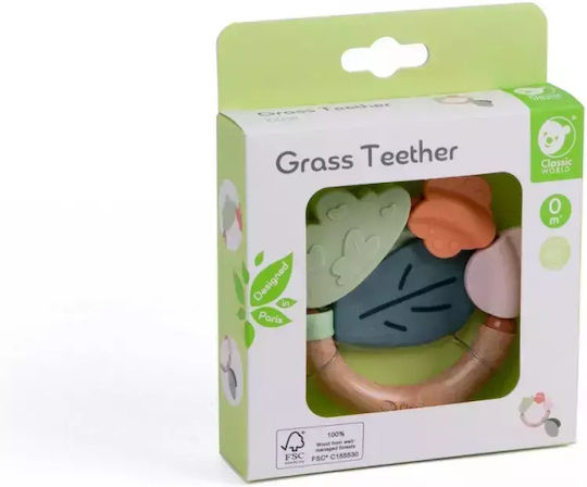 Classic World Teething Ring made of Wood for 0 m+