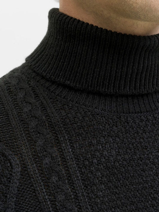 Langarm-Pullover Black