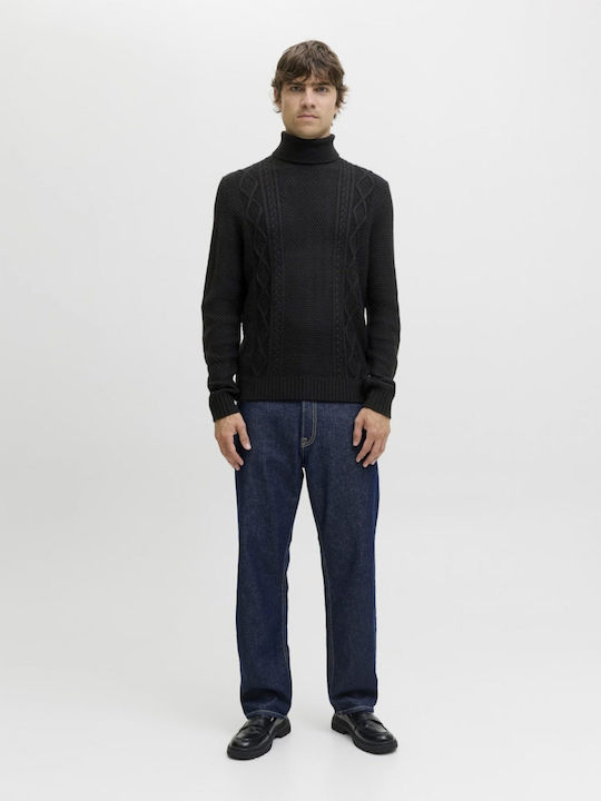 Langarm-Pullover Black
