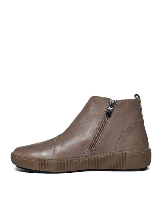 Stiefeletten Damen Braun