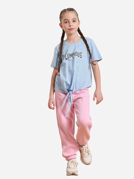 Pantaloni de Trening Pentru Copii Roz