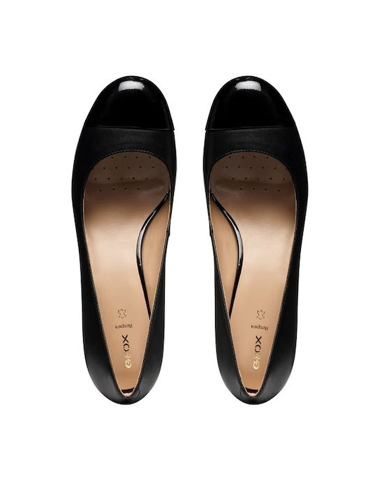 Patent Leather Black Heels Virnilisa