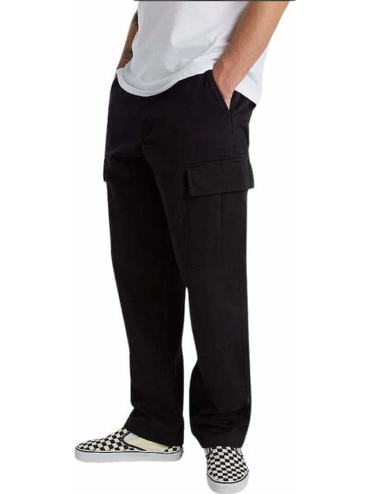 Trousers Cargo in Loose Fit Black