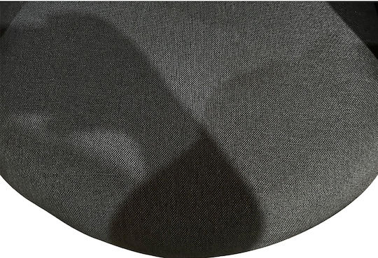 Luzia Dining Room Fabric Chair Grey/walnut 57x60x78cm