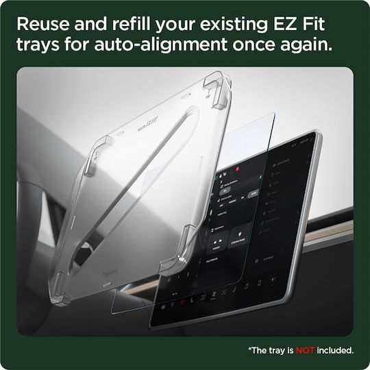 Spigen Tesla Ez Fit Refill Anti Glare Screen Protector 1 Pack Tesla Model Y/3 Agl04338