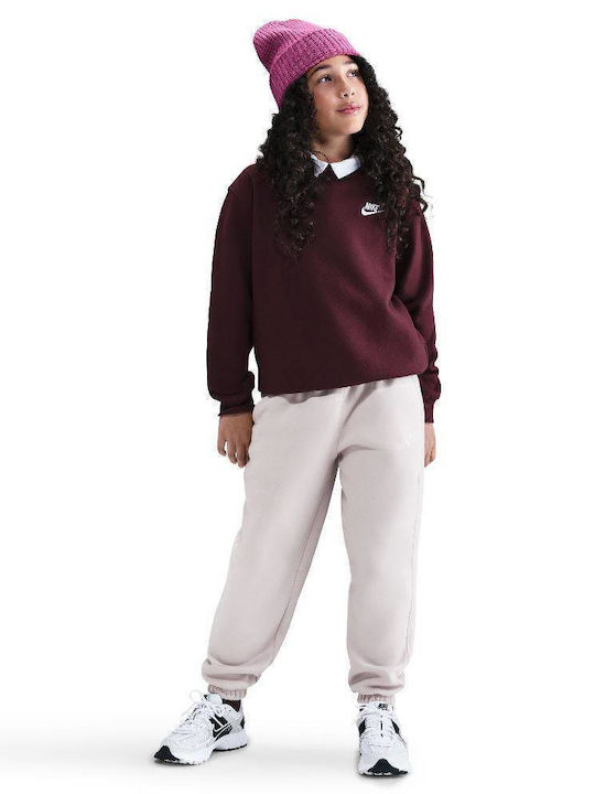 Kids Sweatpants Fuchsia Sportswear Club