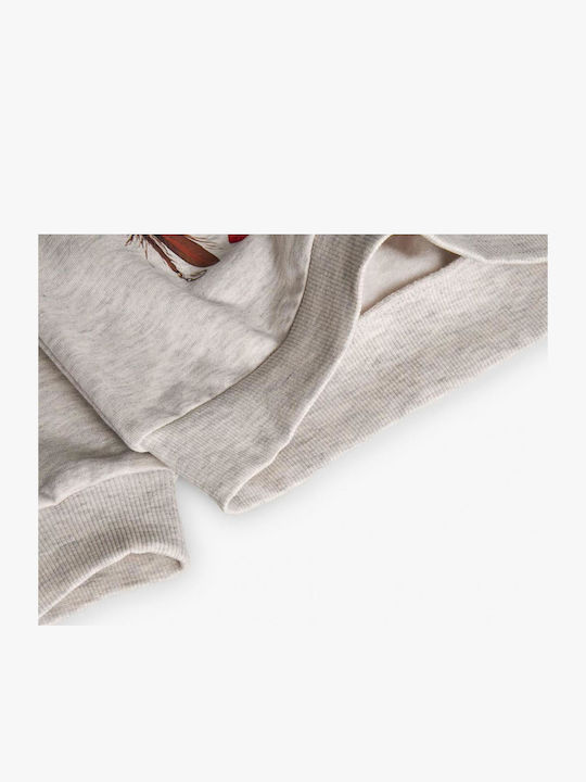 Kids Sweatpants Set Gray 2pcs