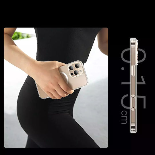 Ugreen Classy Back Cover Σιλικόνης Διάφανο (iPhone 16 Pro Max)
