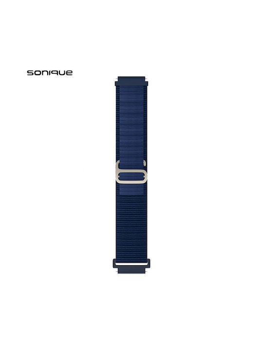 Curea Nylon Alpine Loop Band Sonique 20mm Samsung Huawei Amazfit Xiaomi Honor Albastră Curea Nylon Alpine Loop Band Sonique 20mm Samsung Huawei Amazfit Xiaomi Honor Albastră