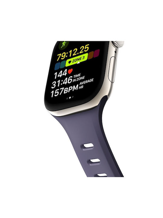 Curea Nomad Tempo Compatibilă Apple Watch 41/42mm Violet