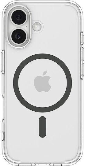 Spigen Ultra Hybrid MagSafe Umschlag Rückseite Kunststoff / Silikon Clear Graphite (iPhone 17)