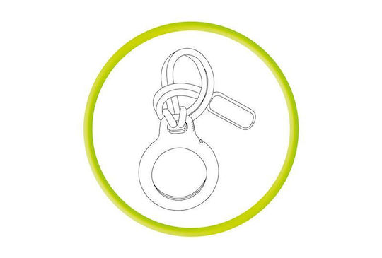Mobile Origin Airtag Loop A1 Husă Compatibilă Apple Airtag Albastră