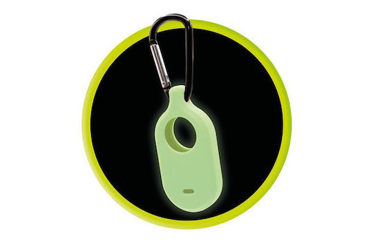 Силиконов Калъф Ключодържател Mobile Origin Съвместим С Samsung Smarttag 2 Фосфорно Зелен