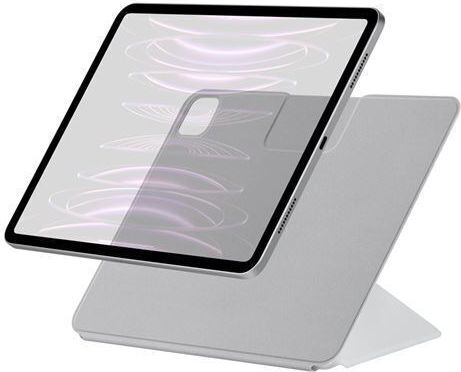 Husă Pitaka Folio 2 Compatibilă cu iPad Pro 12.9 Inch 2018 2020 2021 2022 iPad Air 13 Inch 2024 Albă