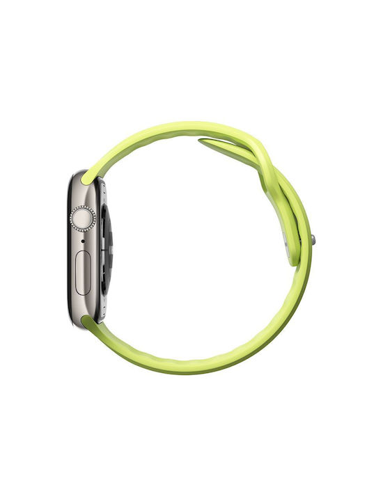 Nomad Tempo Band Compatible with Apple Watch 45 46 mm Lime