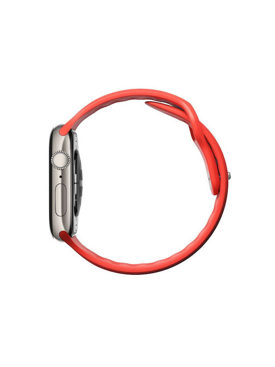 Nomad Tempo Strap Compatible Apple Watch 45 46 Mm Coral