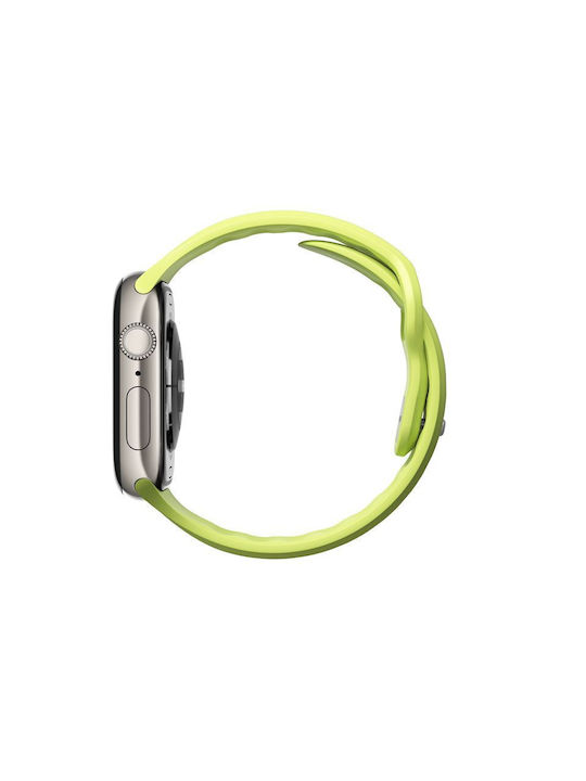 Nomad Tempo Strap Compatible Apple Watch 41/42mm Lime
