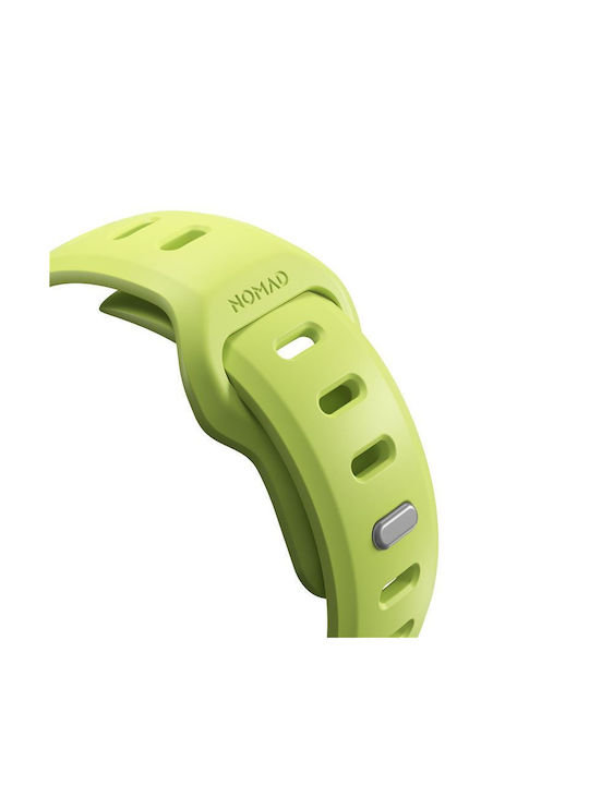 Nomad Tempo Strap Compatible Apple Watch 41/42mm Lime