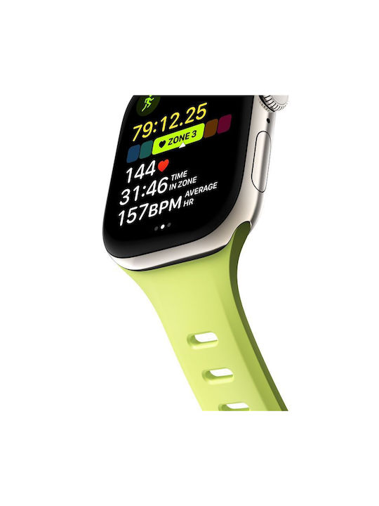 Nomad Tempo Strap Compatible Apple Watch 41/42mm Lime